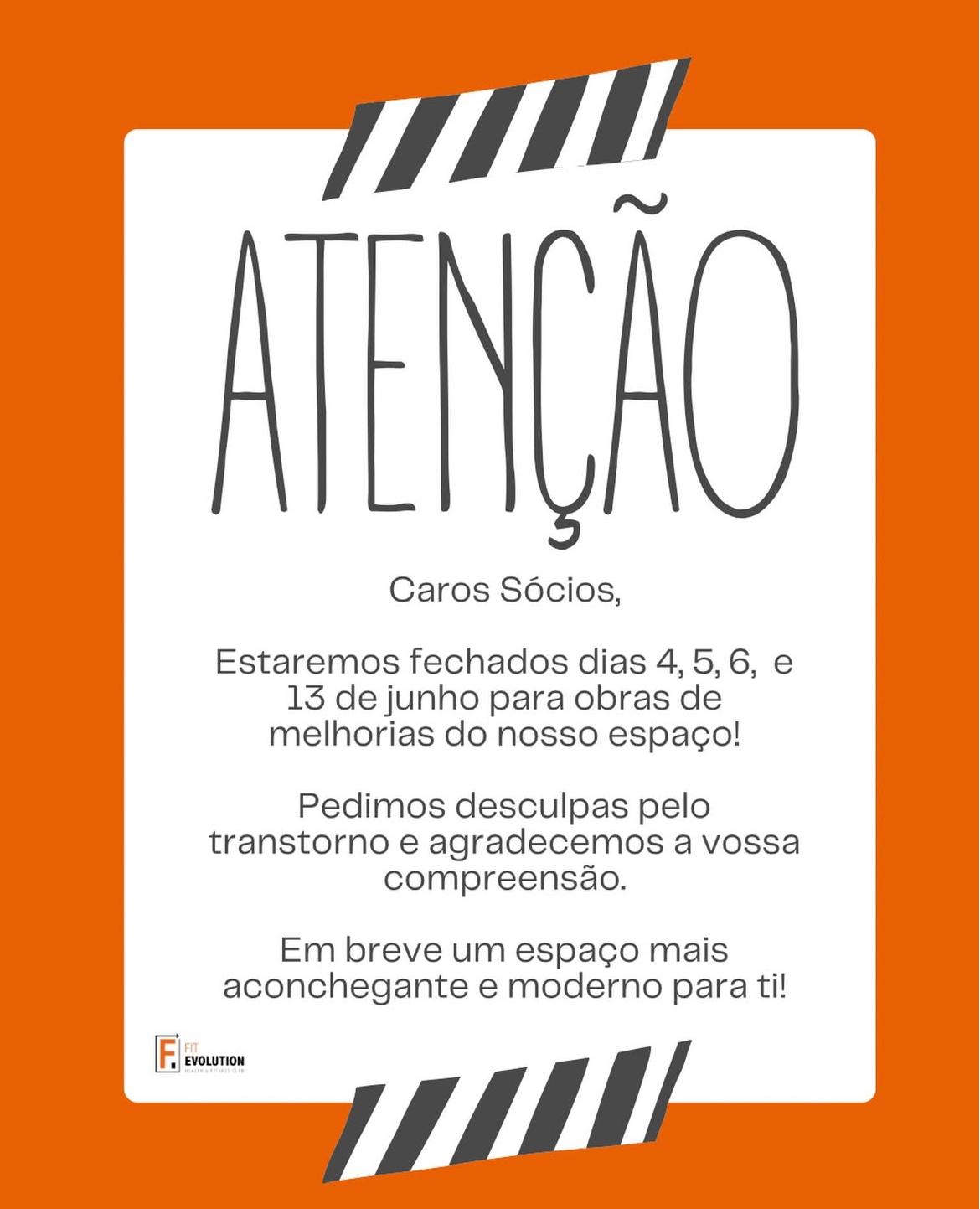 Aviso de encerramento junho 2026